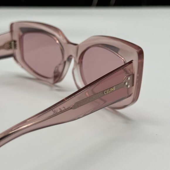 NEW CL40277F 72Y CELINE SUNGLASSES PINK WOMEN EYEWEAR CELINE - Picture 9 of 12